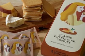 <ナウオンチーズ>クラシックチーズサンド・スモークチーズ&カマンベール10枚入
