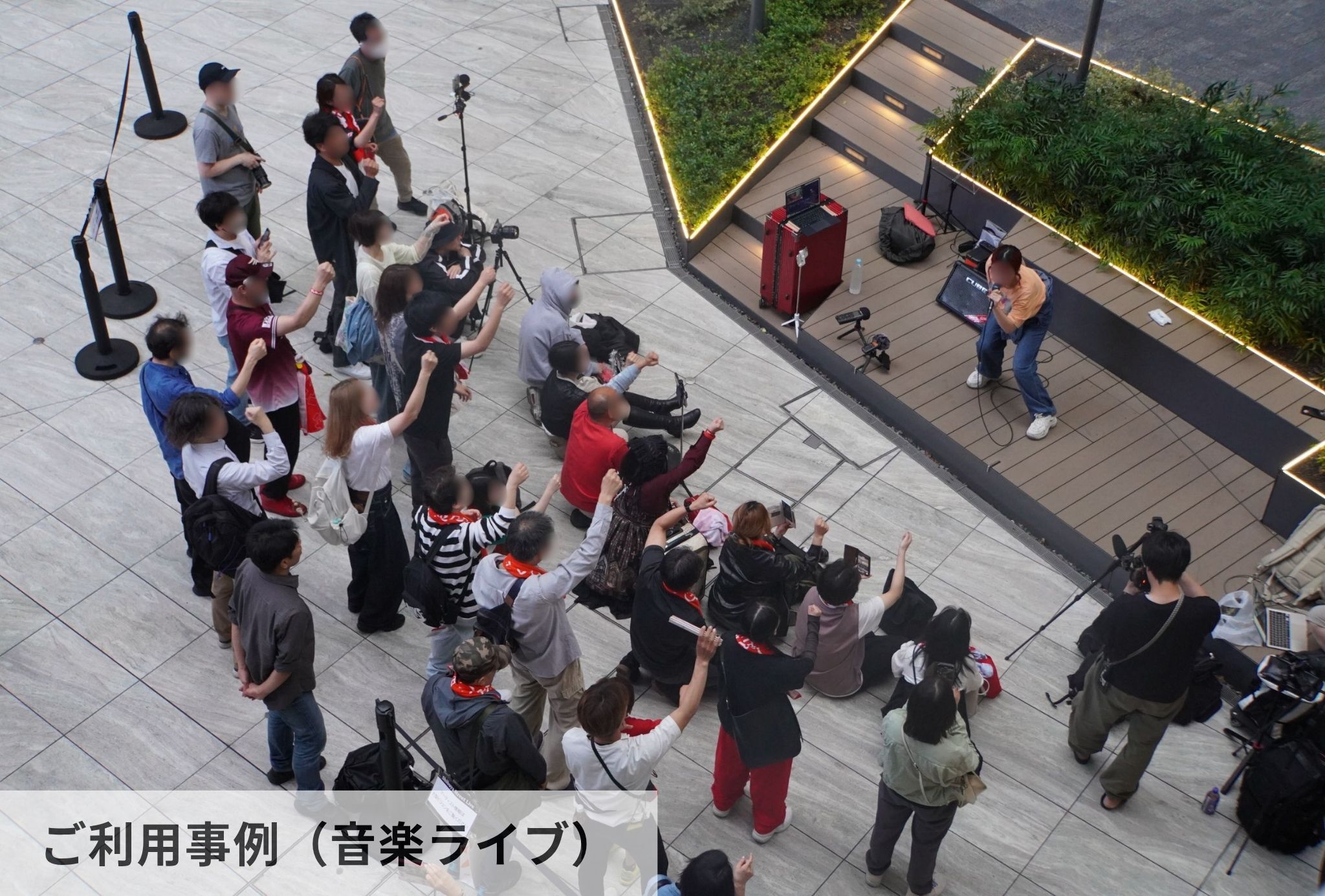 SHIBUスポット ご利用事例(音楽ライブ) (2)